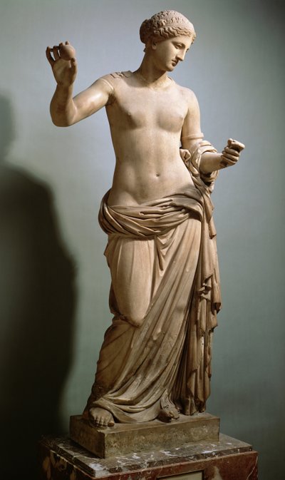 La Venus de Arles, copia romana de un original griego de Praxiteles